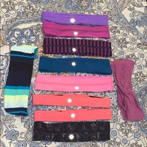 Assortment of Lululemon Headbands